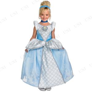 コスプレ 仮装 シンデレラ 童話版 プレステージ 女の子用 S(4-6x) ディズニー 仮装・コスプ...