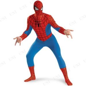 コスプレ ハロウィン DX スパイダーマン 大人用 XL(42-46) 大きいサイズ 仮装 衣装