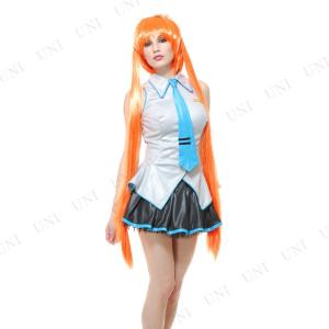 コスプレ 仮装 ボーカロイド 初音ミク ブルー (アニメウィッグ) ボカロ