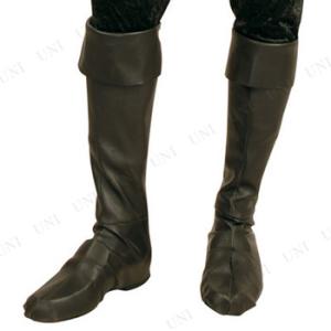 コスプレ 仮装 パイレーツブーツカバー メンズ ブラック(ML) 衣装 ハロウィン 海賊 靴