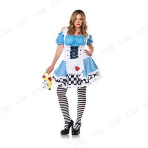 コスプレ 仮装 トランプアリス 大人用 1X/2X (大きいサイズ) 童話 不思議の国のアリス コス...