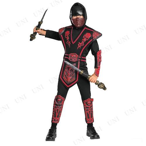 コスプレ 仮装 子ども用レッドスカルウォーリアニンジャL 仮装・コスプレ衣装/キッズ 職業 制服 忍...
