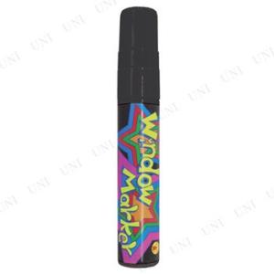 ハロウィン 雑貨 ウィンドウデコ 窓 飾り 装飾品 デコレーション ペン ブラックウインドマーカー