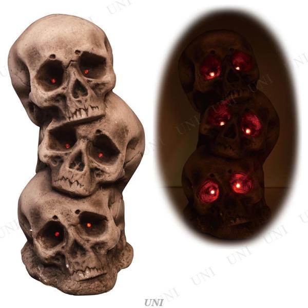 ライトアップスカルズ ルービーズジャパン ハロウィン装飾 ハロウィン装飾品 雑貨 骸骨 スケルトン ...