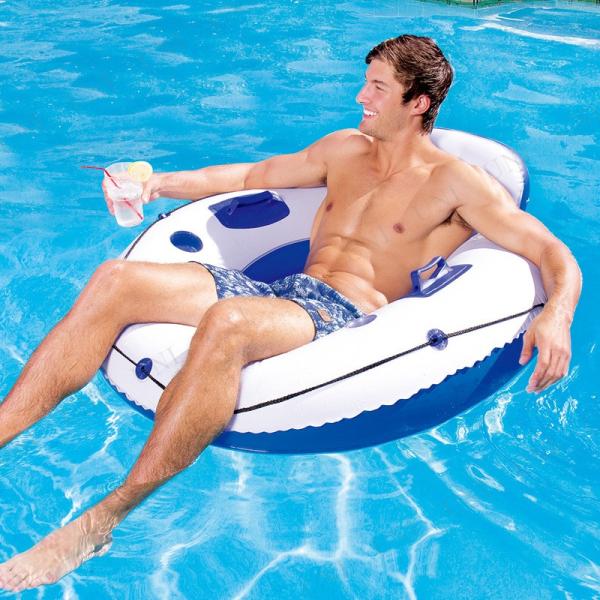 BESTWAY 43108 浮き輪型フロート 100cm ラグジュアリーラウンジ Bestway プ...