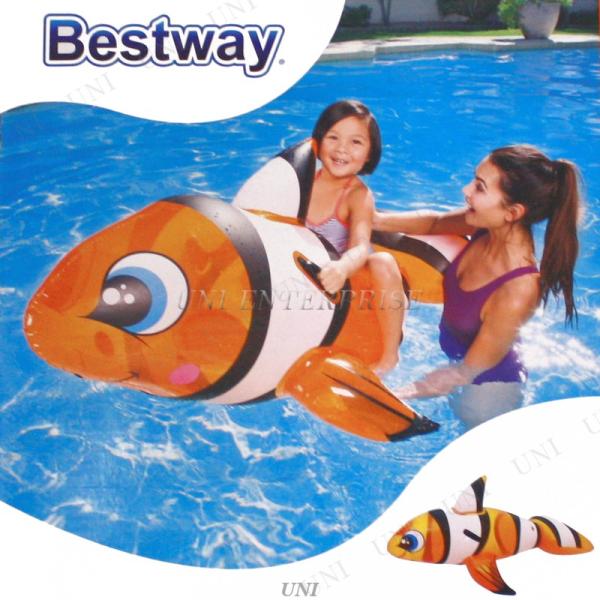 BESTWAY 41088 クラウンフィッシュフロート 157cm Bestway プール用品 ビー...