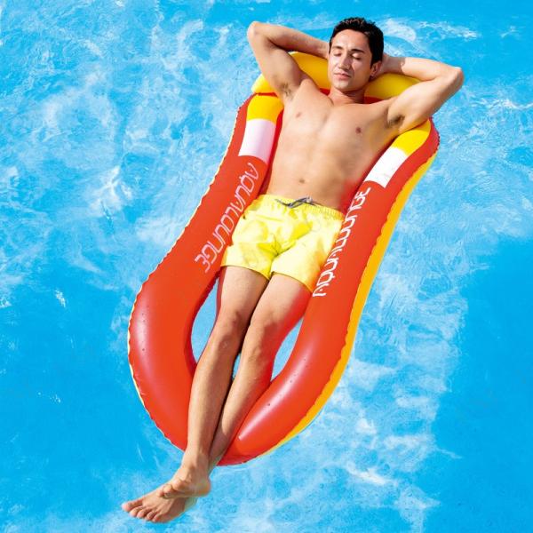 BESTWAY 43103 アクアラウンジ 150cm レッド