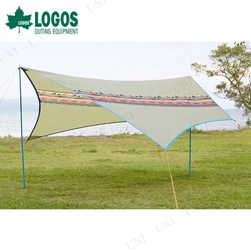 LOGOS(ロゴス) ナバホTepee ブリッジヘキサ-AE タープ アウトドア用品 テント 難燃性...