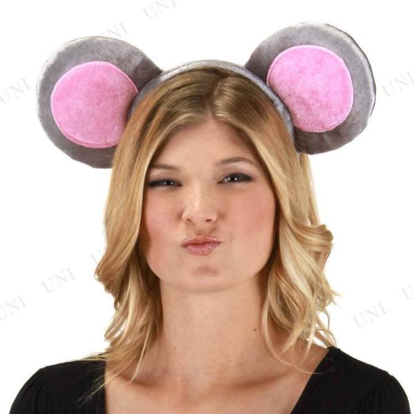 コスプレ 仮装 ネズミ 耳付きカチューシャ&amp;シッポ elope プチ仮装 コスプレ小物 小道具 動物...