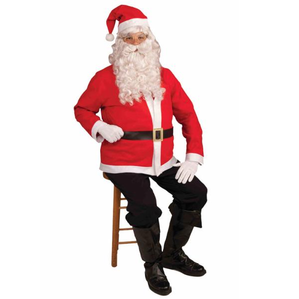 サンタ　コスプレ サンタジャケットセット Rubies サンタ服 クリスマス衣装 メンズ 普通サイズ...