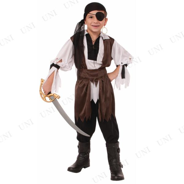 コスプレ ハロウィン 海賊 カリビアンパイレーツ 子供用 S 仮装 衣装 コスチューム