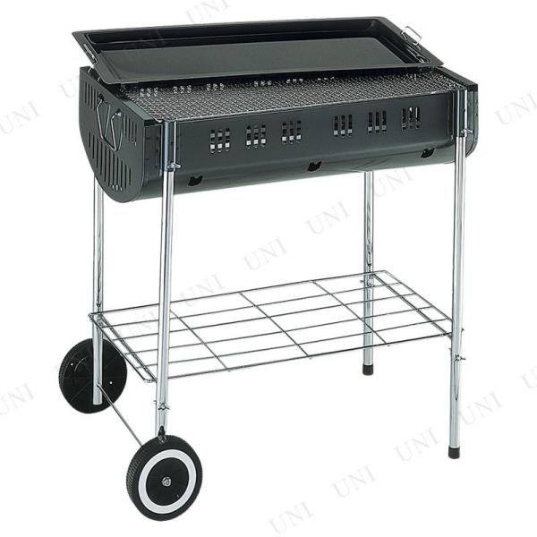 CAPTAIN STAG(キャプテンスタッグ) オーク バーベキューコンロ LL (キャスター付) ...