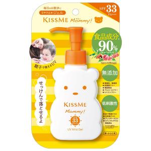 [衛生・美容特集]Mommy! UV Mild Gel N キスミー マミー UVマイルドジェルN 100g UVケア ポンプ式 紫外線対策 ジェル 日焼け止め 無添加 低刺激 弱酸性 赤ちゃん｜partyhouse702