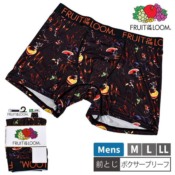 メンズ FRUIT OF THE LOOM フルーツオブザルーム ボクサーブリーフ イヌ ドーベルマ...