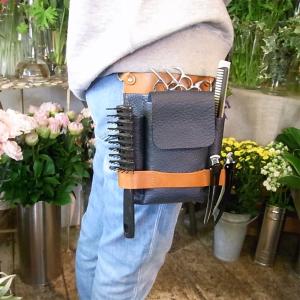 シザーケース 美容師 トリマー 革 本革 職人...の詳細画像1