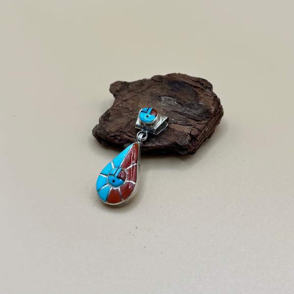 サンフェイスペンダント　Tony &amp; OLA ERIACHO　インディアンジュエリー/ネイティブアメ...