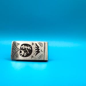 ターコイズバックル インディアンジュエリー/ネイティブアメリカン