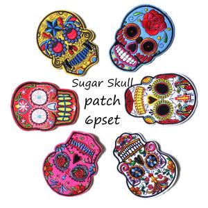 刺繍アイロンワッペン（ドクロ／スカル） : FIND Corp. - 通販 - Yahoo