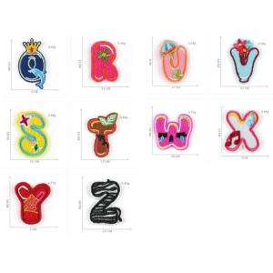 プレシャスデザイン アルファベットワッペン ア...の詳細画像4