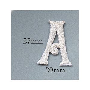 キラキラアルファベットワッペン アルファベット...の詳細画像3