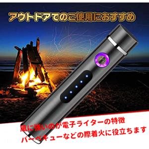 即納 電子ライター USB充電式 防風 防水 ...の詳細画像5