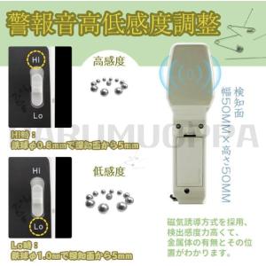 検針器 ハンディ 金属探知機 釣り針探知 針探...の詳細画像1