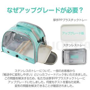鳥 キャリー 移動用ケージ 手提げ/肩掛け 鳥...の詳細画像2