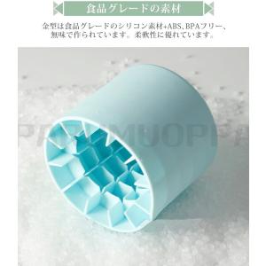 製氷器 製氷皿 シリコン 円筒形 製氷機 蓋付...の詳細画像2
