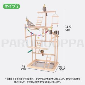 インコ おもちゃ 止まり木 景品付き アスレチ...の詳細画像2