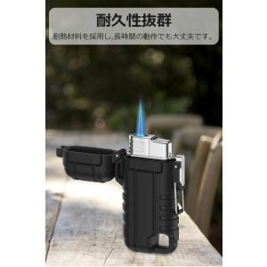 ターボライター ガス注入式 ガスライター 防風...の詳細画像3