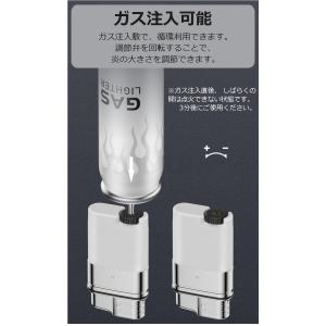 ターボライター ガス注入式 ガスライター 防風...の詳細画像5