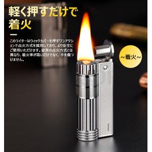 オイルライター 復古スタイル 小型 灯油ライタ...の詳細画像2