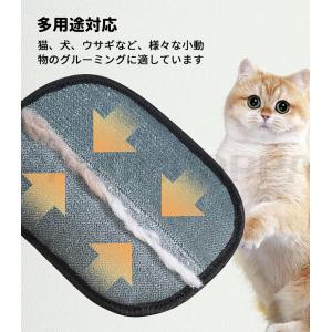 猫の毛除去手袋 猫 抜け毛グローブ ペット ら...の詳細画像5