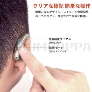 即納 補聴器 集音器 左右両用耳掛け式 充電式...の詳細画像4