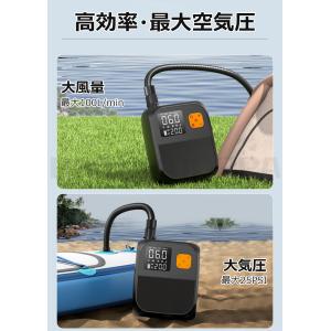 電動ポンプ SUP用 電動エアーポンプ サップ...の詳細画像2