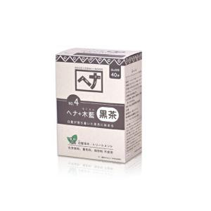 【ヘルシ価格 】ナイアード ヘナ+木藍 黒茶系 100g【返品キャンセル不可品】｜parusu