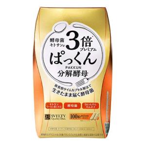 6個で1個多くおまけ 3倍ぱっくん分解酵母プレミアム 100粒｜parusu