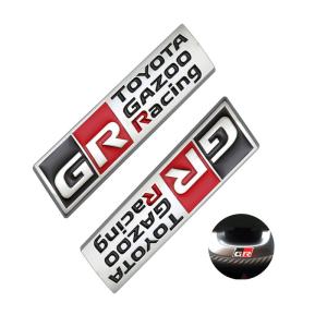 TOYOTA GR ステッカー トヨタ純正 GR ガズーレーシング エンブレム アスレチック バックドアエンブレム 86ZN6 車の両側にあ｜れっどSHOP