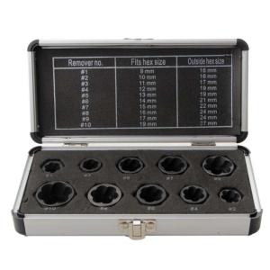 ナットツイスターソケットセット 10pcナットツイストセット B071