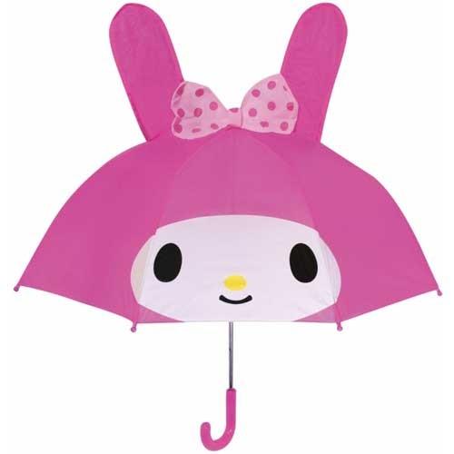 19337 Js キャラクター 耳付き傘 マイメロディ 子供 キッズ 雨 SANRIO サンリオ m...