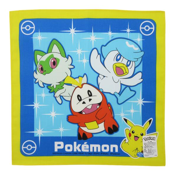 【ネコポス便発送可】36001 ハンカチ ポケモン エチケット ポケットモンスター Pokemon ...