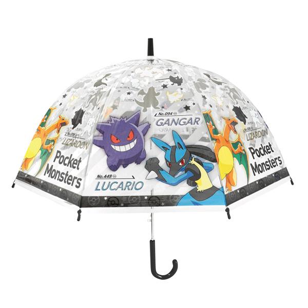 32507 ポケットモンスター グレーストライプ 子供ビニール傘 55cm 任天堂 nintendo...