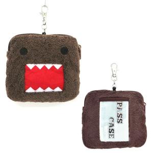 573770 セキグチ どーもくん フェイスパスケース ぬいぐるみ 高さ約12cm 定期入れ ICカード カードケース 通学 通勤 収納 改札