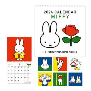 【セール】BCA-1 スクエア ミッフィー 2024年 ウォール式 定番 カレンダー miffy デ...