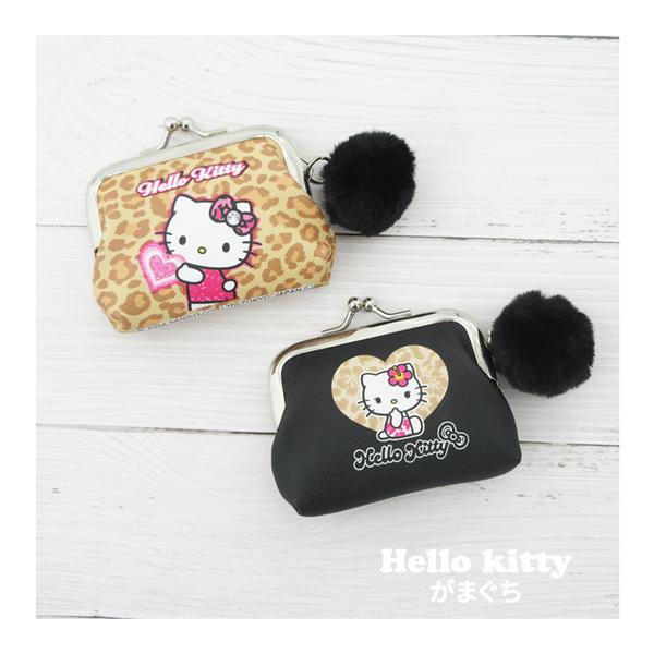 【ネコポス便発送可】134356-57 サンリオキャラクターズ がま口コインケース ハローキティ ヒ...