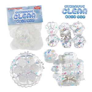 GMCL-002-005 ギモーヴ クリアver. イチゴケーキ 肉球6P ワッフル おもちゃ 玩具 専用パッケージ 触感 癒し マスコット コレクション