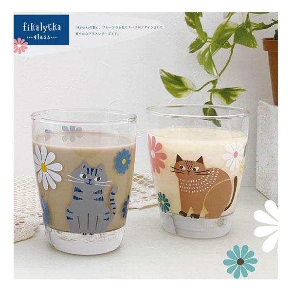 GS-16205-06 fikalyckaグラス S サイズ フラワーBL PK テーブルウェア t...