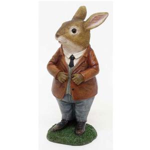 丸和貿易 チアフルフレンズ 1003880-02 うさぎのケニー Cheerful Friends 置物 オブジェ 動物 フィギュア ジオラマ マスコット ギフト