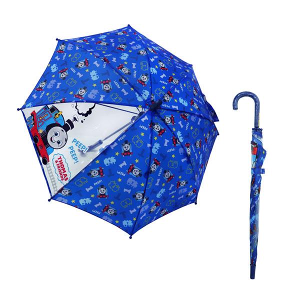 70131 Js きかんしゃトーマス アイコンブルー キャラクターキッズ傘 50cm 長傘 THOM...