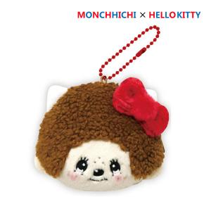 モンチッチ Monchhichi ハローキティ　キティ　コラボ モンチッチ×ハローキティ ボールチェーンマスコット